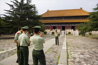 the Ming Tomb in Beijing