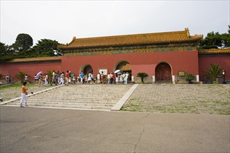 the Ming Tomb in Beijing