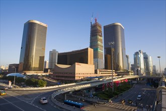 Mansions and Buildings,View of Beijing City