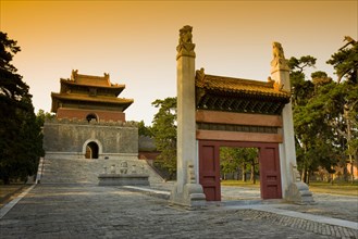 Architecture in The Western Qing Tombs,Shanxi Province