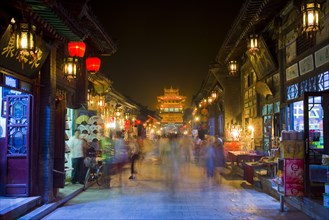 Night Scene of Ping Yao,Shanxi