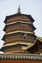 Ying Xian Wood Pagoda in Shanxi Province