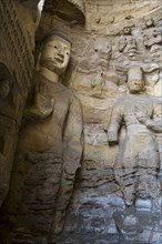 Yungang Grottoes in Shanxi Province