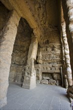 Yungang Grottoes in Shanxi Province