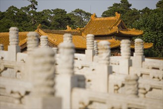 Architecture in The Western Qing Tombs,Shanxi Province