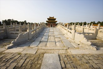 Architecture in The Western Qing Tombs,Shanxi Province