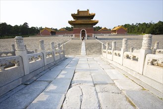 Architecture in The Western Qing Tombs,Shanxi Province