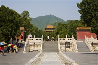 the Ming Tomb in Beijing