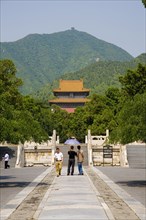 the Ming Tomb in Beijing