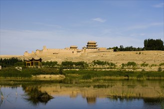 JiaYu Pass,City Tower and the Great Wall