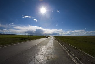 Highway in Qinghai