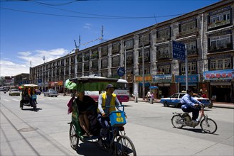 Scene of Bharkor Street,Lahsa,Tibet