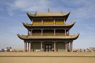 JiaYu Pass,City Tower and the Great Wall