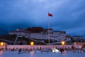 Night Scene of Potala Palace