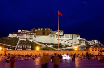 Night Scene of Potala Palace