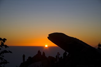 Mount Tai Peak at Dawn,Shandong