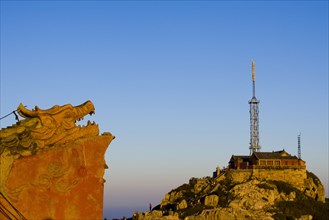 Mount Tai Peak at Dawn,Shandong