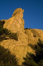 View of the Peak of Mount Tai