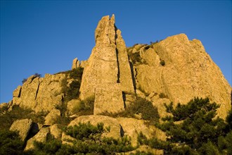 View of the Peak of Mount Tai