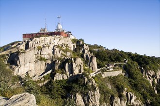 View of the Peak of Mount Tai