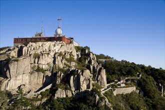 View of the Peak of Mount Tai