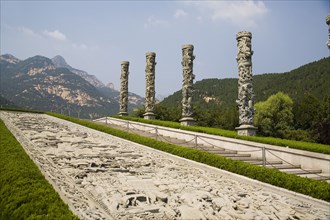 View of the foot of Mount Tai