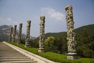 View of the foot of Mount Tai