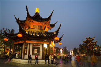 Nanjing Qinhuai River Night Scene