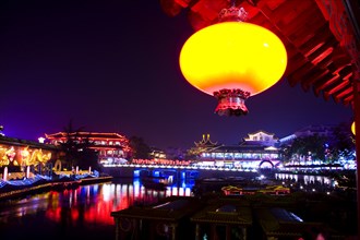 Nanjing Qinhuai River Night Scene