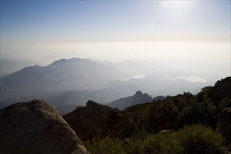 View of the Peak of Mount Tai