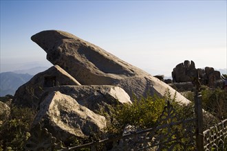 View of the Peak of Mount Tai