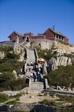 View of the Peak of Mount Tai