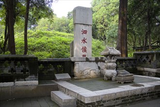 View of Confucius Forest in Qufu,Shandong