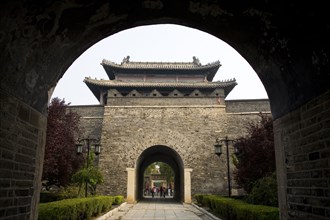 View of Confucius'Mansion in Qufu,Shandong