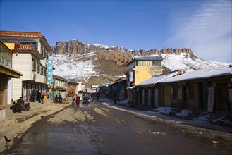 South of gansuLangmu Temple