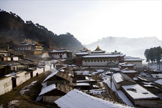 South of gansuLangmu Temple