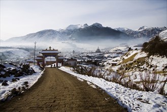 South of gansuLangmu Temple