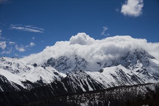 White Horse Snow Mountain,Yunnan