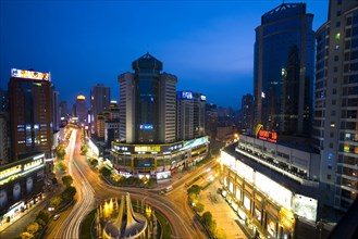 Guizhou,Guiyang,Fountain Square,