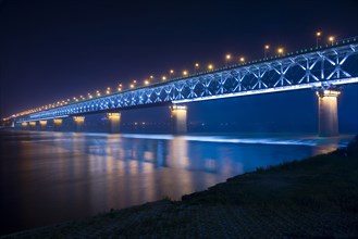 Hubei,Wuhan,The Yangtze River Bridge of Wuhan,