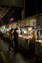 Urumqi, Xinjiang, Night Bazaar,