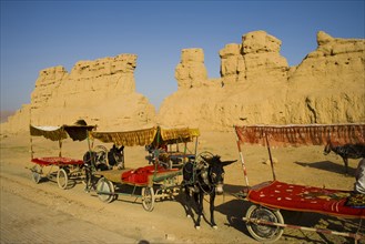 Gaochang ancient city of Turpan in Xinjiang