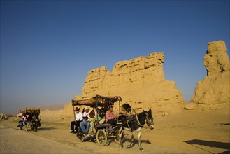 Gaochang ancient city of Turpan in Xinjiang