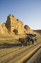 Gaochang ancient city of Turpan in Xinjiang