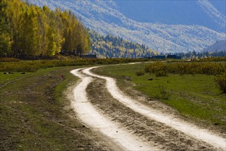 Xinjiang Province, Aletai,