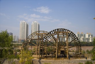 Lanzhou,Gansu water tankers Park