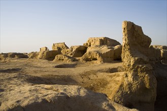 Gaochang ancient city of Turpan in Xinjiang