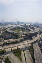 Shanghai, the Nanpu Bridge