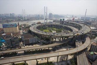 Shanghai, the Nanpu Bridge