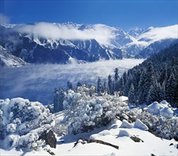 Xinjiang, Tien Shan Mountains,